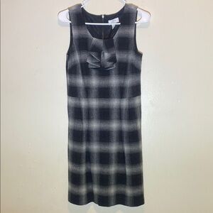 Plaid Sleeveless Dress